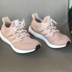 rose colored adidas